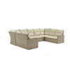 Alaterre Furniture Canaan All-Weather Wicker Outdoor Horseshoe Sectional Sofa with Cushions AWWC01133445CC